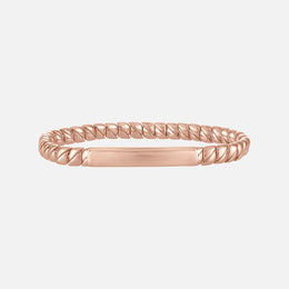 Tresore Men's ID Bar Stretch Bracelet