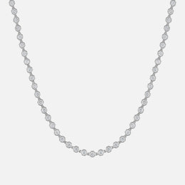 Honeycomb Diamond Necklace