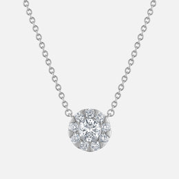 Bouquet Diamond Illusion Necklace