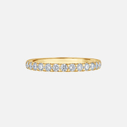 Odessa Diamond Halfway Wedding Band