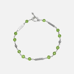 Green Peridot Bracelet