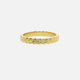 Yellow Gold Braided Band