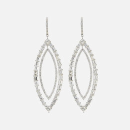 Diamond Drop Earrings