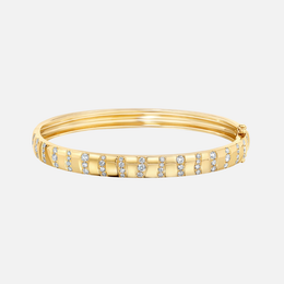 Alma Dos Rios Diamond Bangle Bracelet