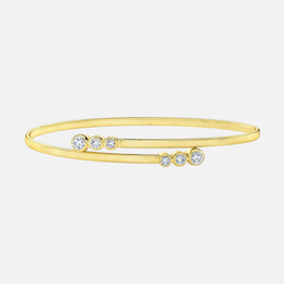 Diamond Bezel Bangle