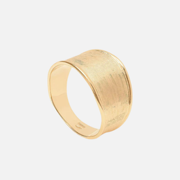 Gold Lunaria Narrow Ring