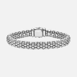 Signature Caviar Silver Caviar Bracelet