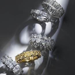 East-West Diamond Eternity Band