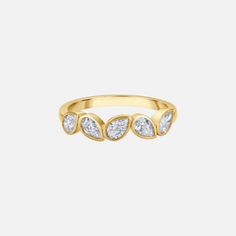Pear-Shaped Diamond Ring