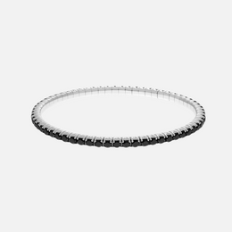 Tresore Black Diamond Stretch Bracelet