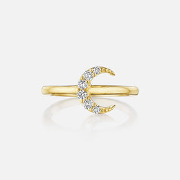 Petite Crescent Moon Ring
