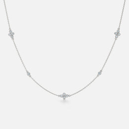 Diamond Strings Quads Necklace