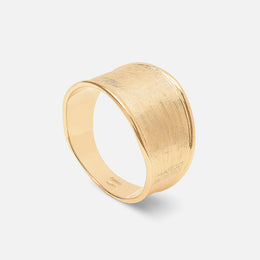 Gold Lunaria Narrow Ring