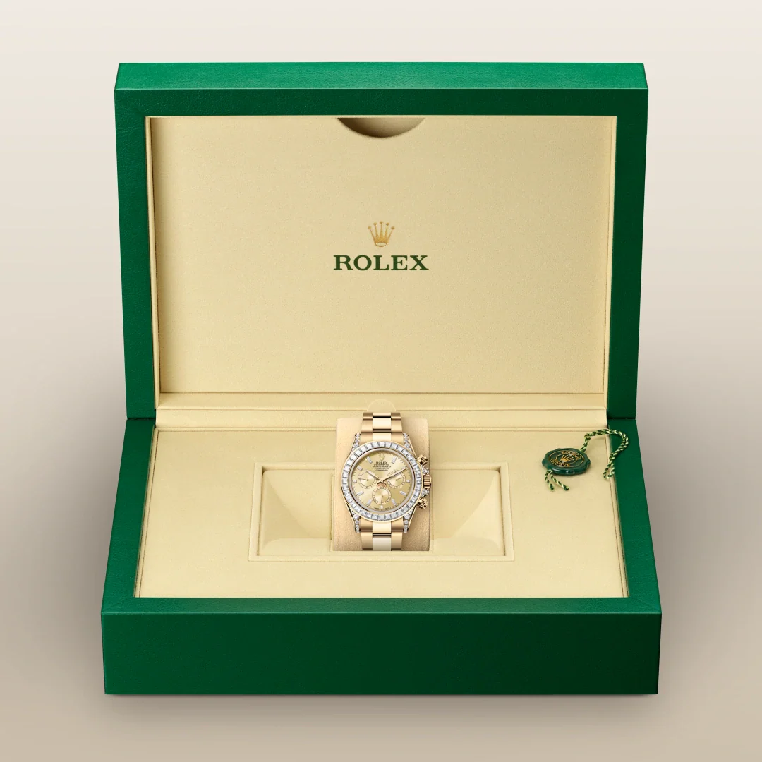 Rolex Cosmograph Daytona Yellow Gold and Diamonds, M126598tbr-0001