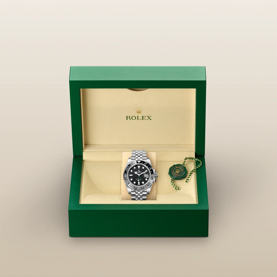 Rolex GMT-Master II Oystersteel, M126710GRNR-0003 – Razny Jewelers