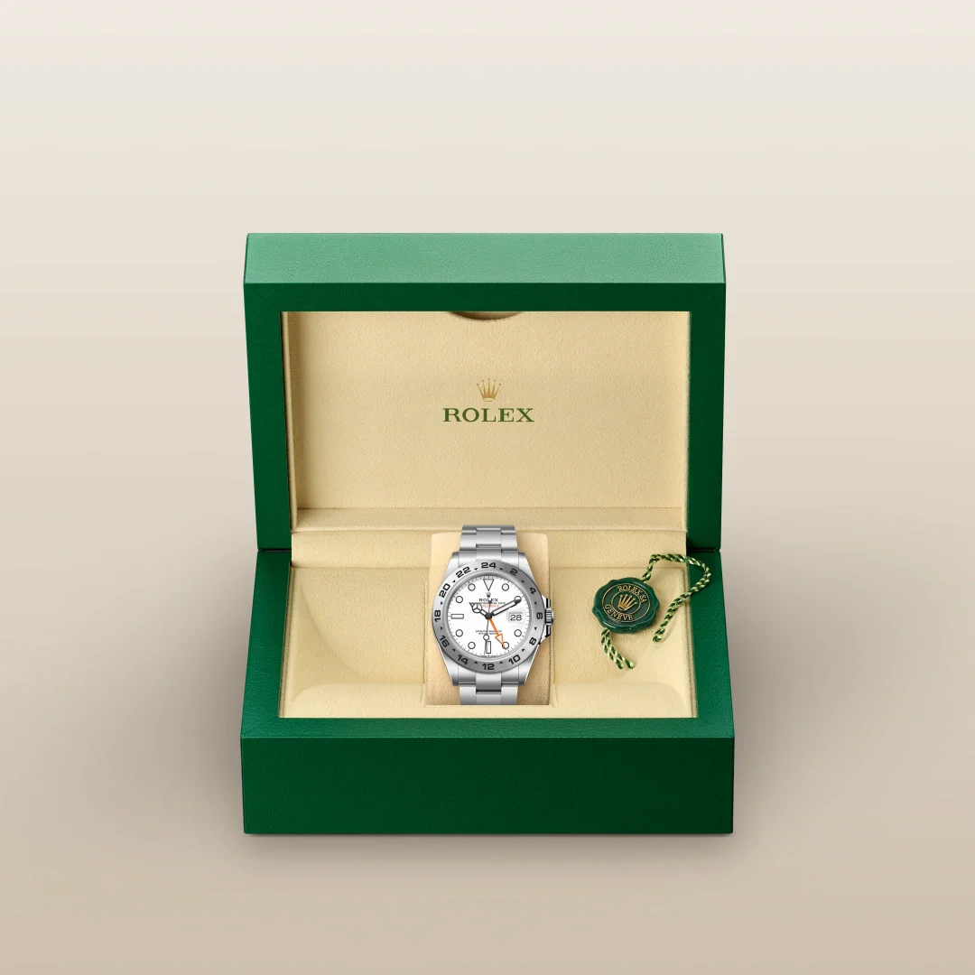 Rolex Explorer II Oystersteel, M226570-0001 – Razny Jewelers