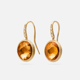 Jaipur Citrine Drop Earrings