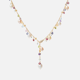 Paradise Pearl Lariat Necklace