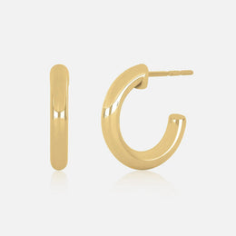 Sasha Gold Hoop Earrings