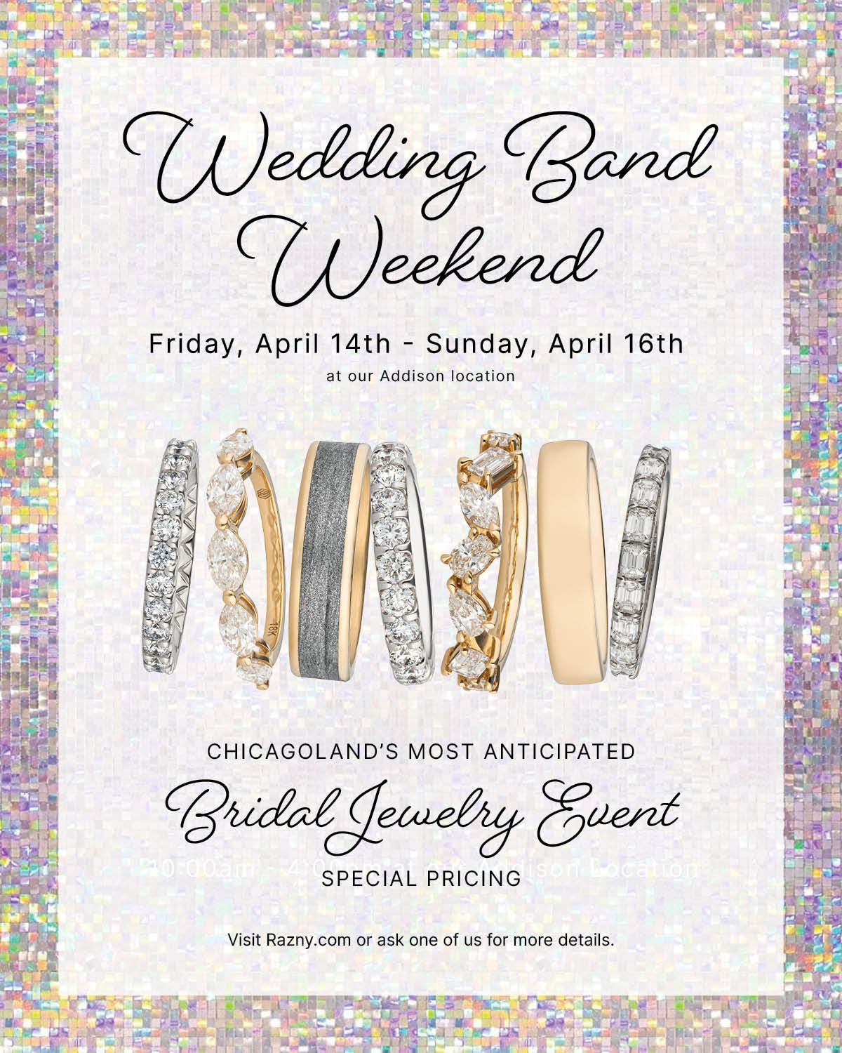 Save the Date: Wedding Band Weekend 2023