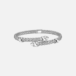 Silver X Station Versa Bypass Bracelet
