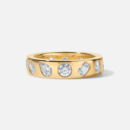 Mixed-Shape Diamond Eternity Band