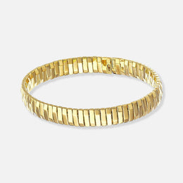 Armillas Yellow Gold Bar Bangle