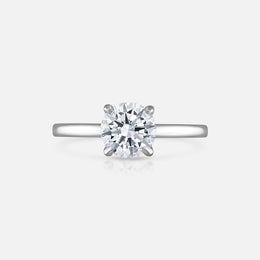 1.21 Round in the Signature Solitaire with Diamond Collar