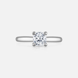 1.01 Cushion in the Signature Solitaire