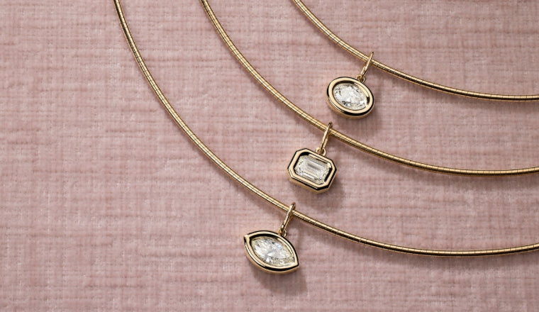 Small Porte Bonheur Single Diamond Pendant – Razny Jewelers
