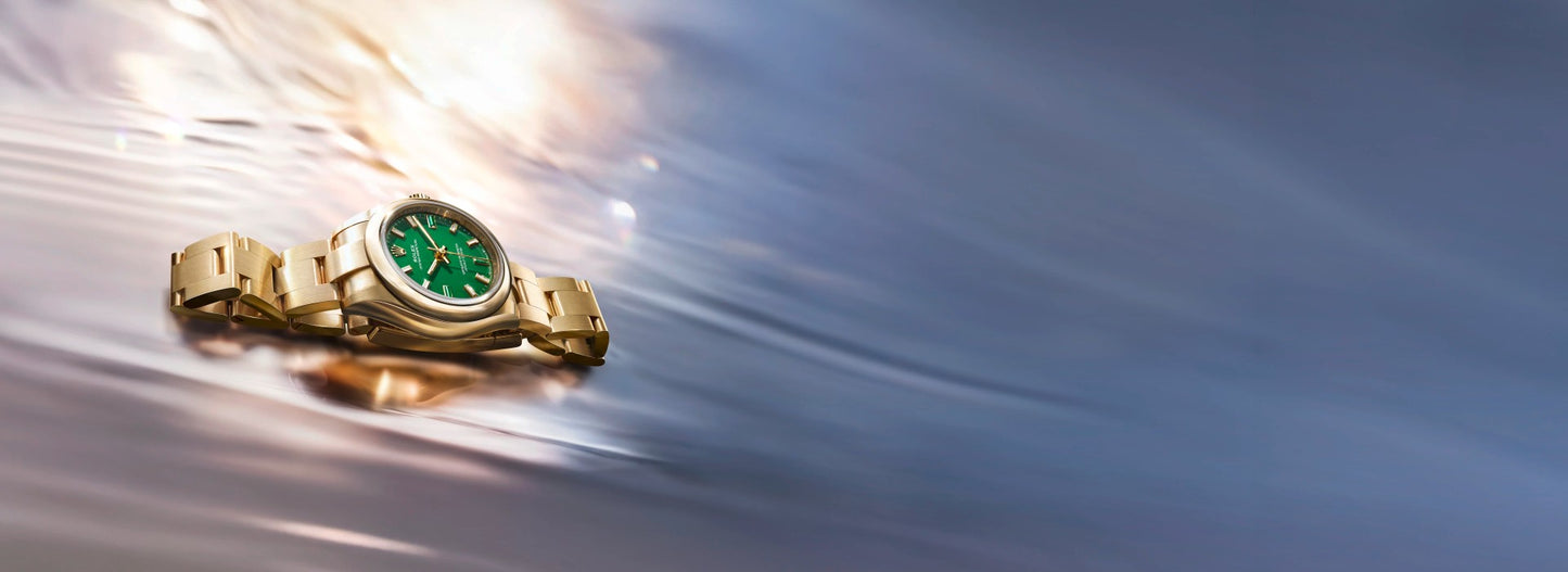 Rolex Oyster Perpetual watch of the month homepage banner