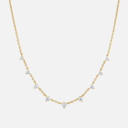Diamond Droplet Necklace