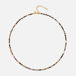 Birthstone Bead Tourmaline Necklace