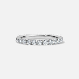 Round Diamond Eternity Band