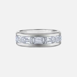 East West ASHOKA® Inlay Wedding Band