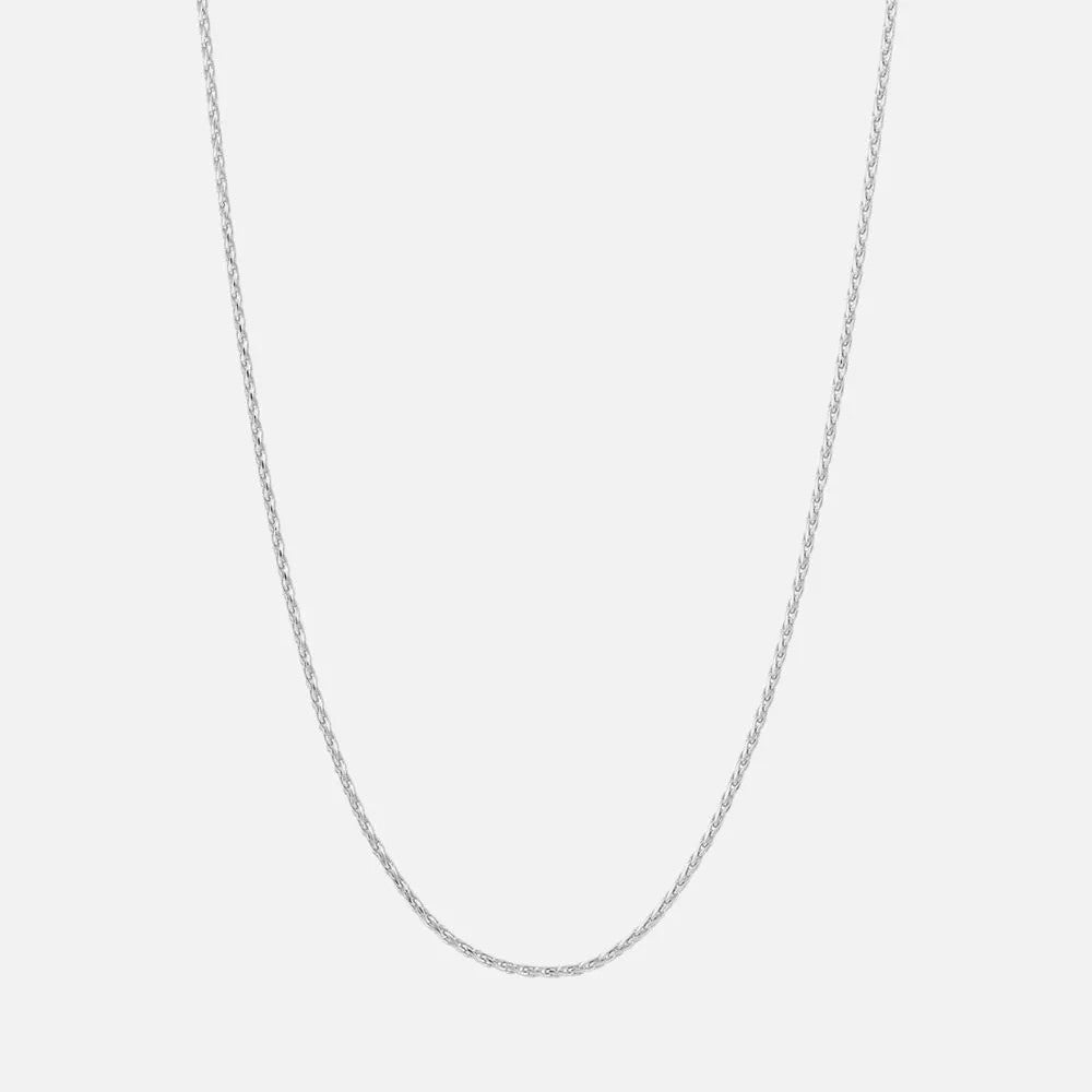 This 20-inch chain features a 1.05 mm diamond-cut round wheat design. Available at Razny Jewelers.
