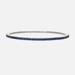 Blue Sapphire Tennis Bracelet