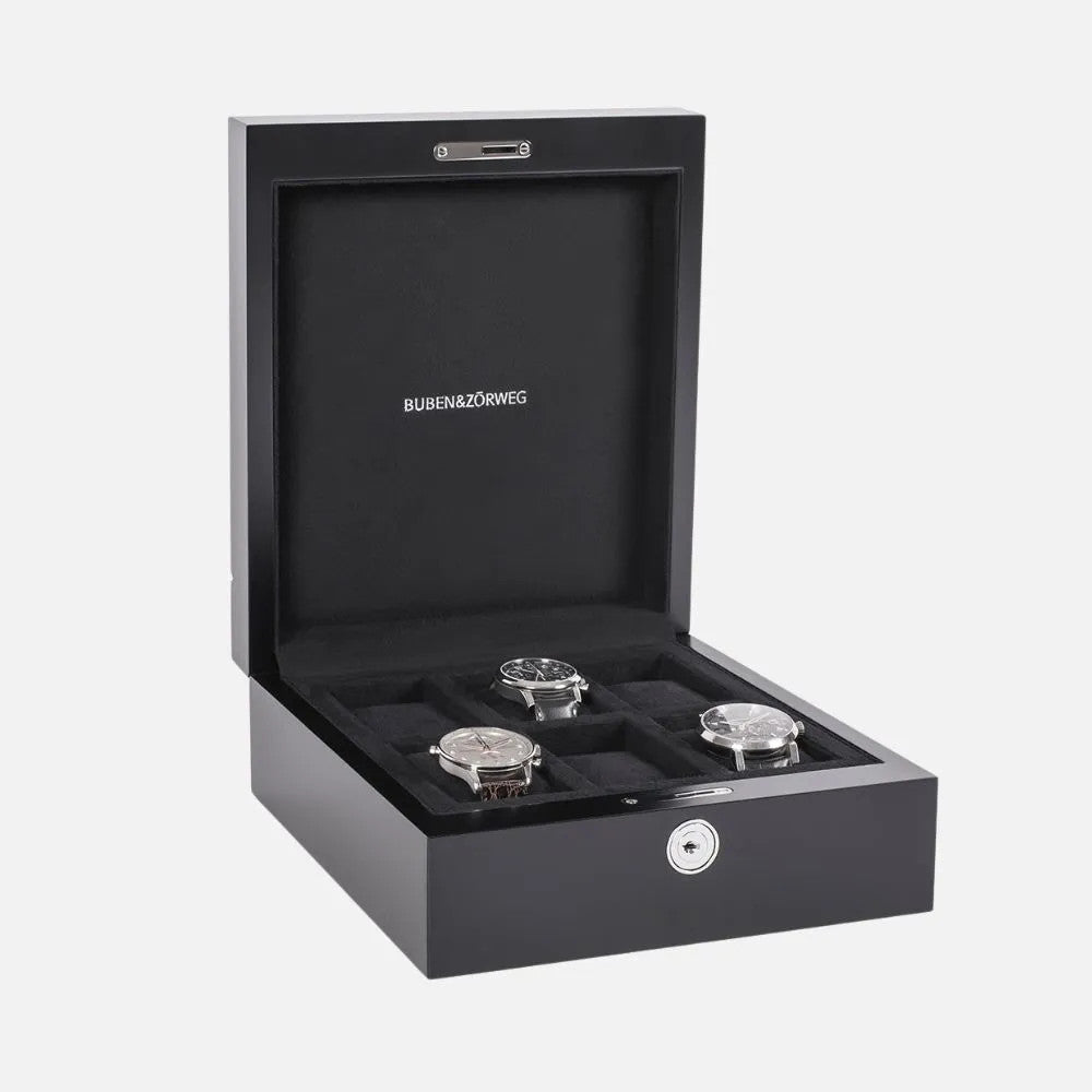 NEO 6 Matte Carbon Watch Case in black