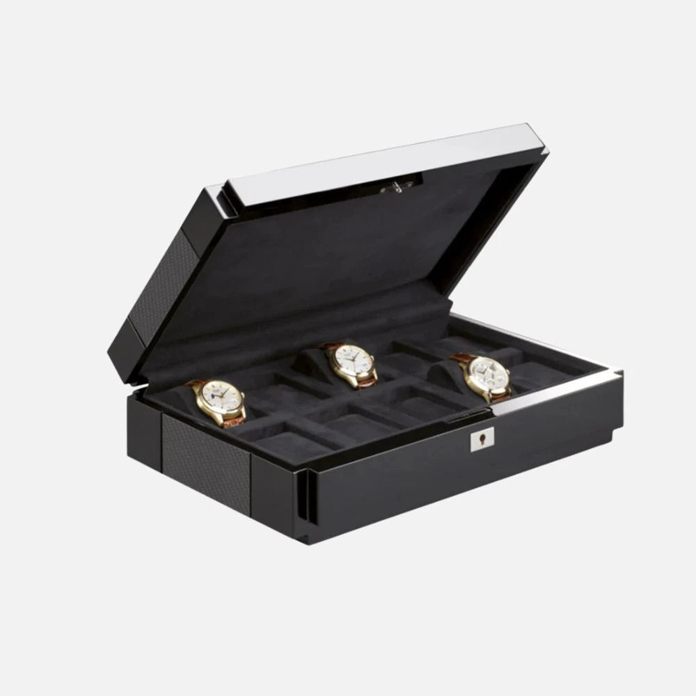 Buben & Zorweg Vantage 10 Carbon Watch Case in black