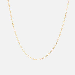 Gold Chain Link Necklace