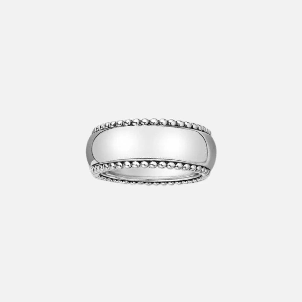 Lagos Anthem Silver Band Ring