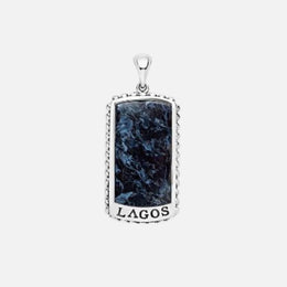 Pietersite Tag Amulet
