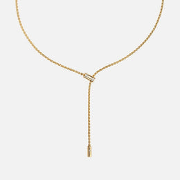 Diamond Lariat Necklace