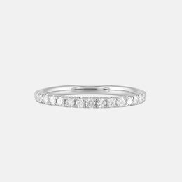 0.33-Carat Diamond Halfway Band