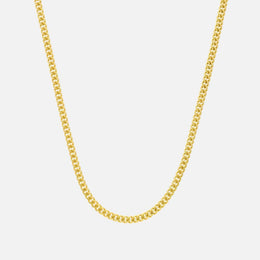 Yellow Gold 6.4 mm Hollow Miami Cuban Link Chain