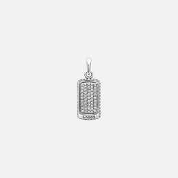 Anthem Small Diamond Tag Amulet
