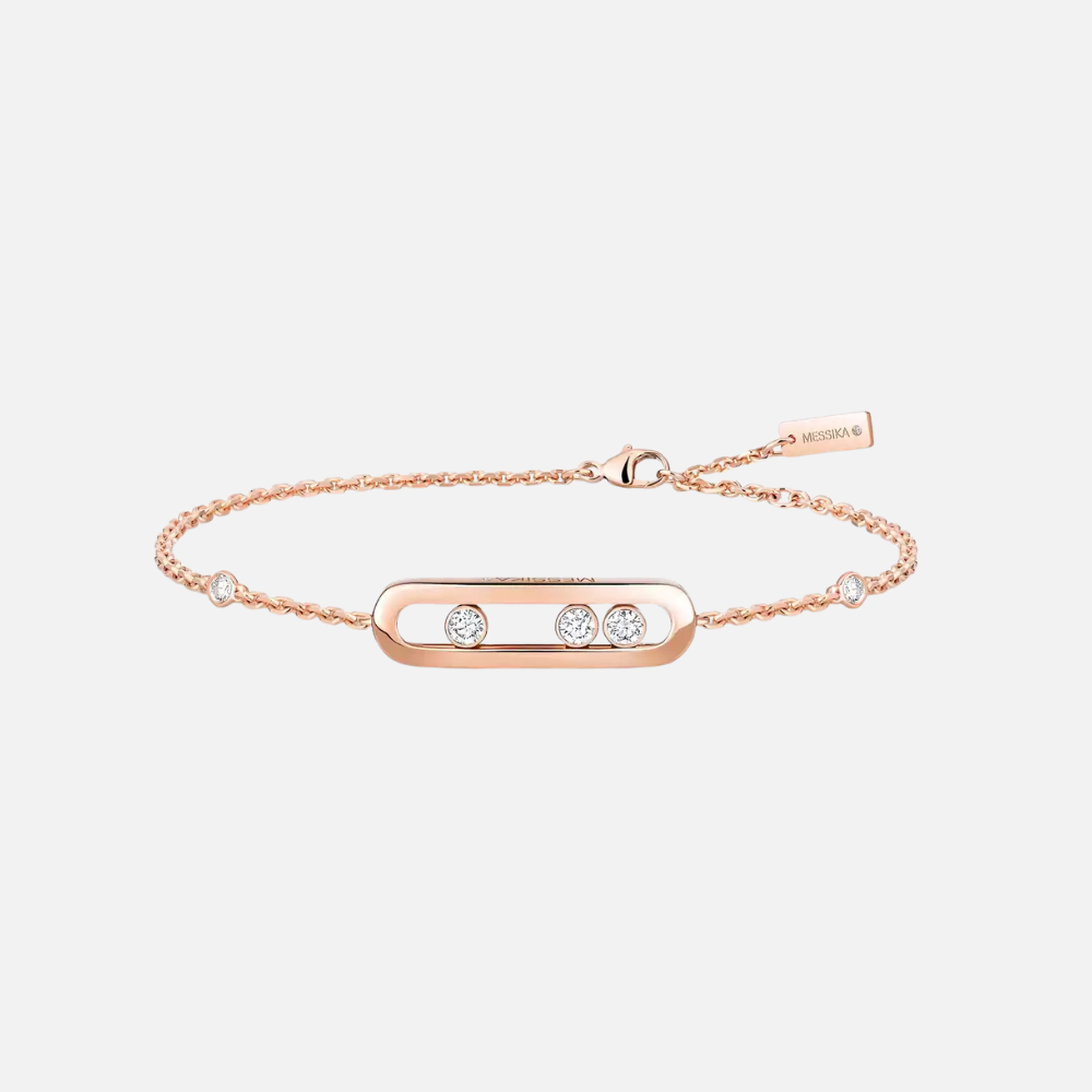 Messika Baby Move Rose Gold Diamond Bracelet