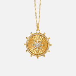 Doves Diamond Celestial Maritime Necklace