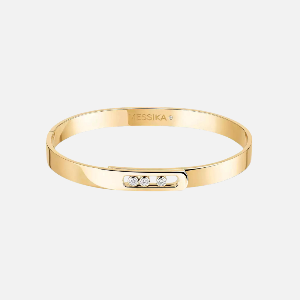 Messika Move Noa Bangle Bracelet in yellow gold
