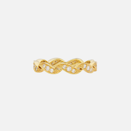 Esha White Diamond Band